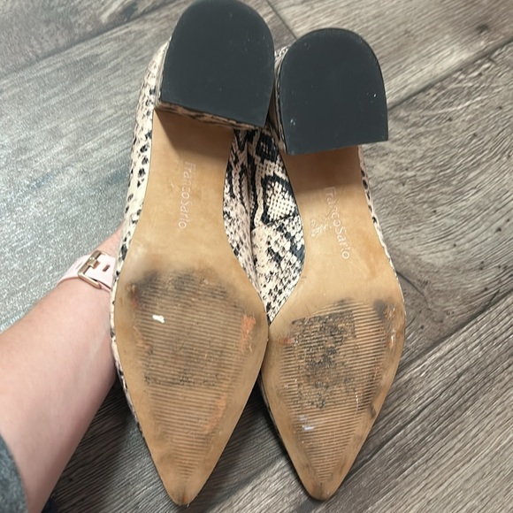 Franco Sarto Callan Animal Print Pumps - Picture 10 of 11